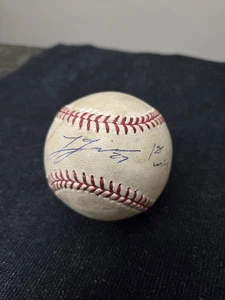 Lucas Giolito Signed Game Used 1st Win Ball - Picture 1 of 4
