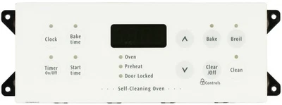 Electrolux Oven 316418200 Electronic Clock Timer, White Overlay - Image 1 of 2