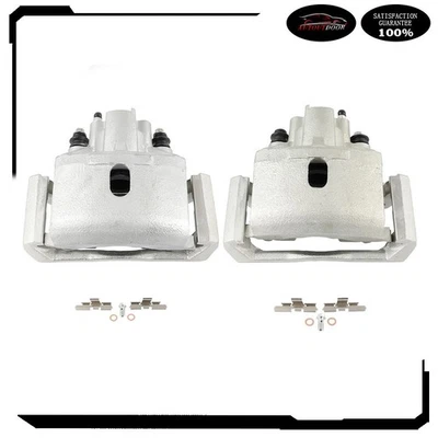 Rear Brake Calipers w/ Bracket Set (2) For 2003 Dodge Durango Dodge Ram 1500 Van Foto 1 de 4