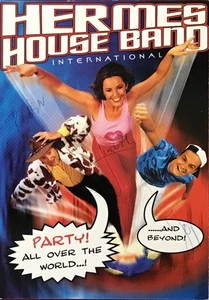 Hermes House Band Dutch Pop Band autograph signed 4"x6" photo - Picture 1 of 1