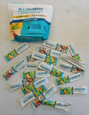 Liquid I.V. Multiplicador de hidratação mistura de bebida eletrólita pacote com 41 (EXP. 2027) WH11B - Imagem 1 de 3