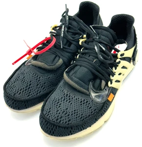 NIKE x OFF-WHITE AIR PRESTO LOW 'THE TEN' AA3830-001 BLACK MUSLIN SIZE 13 #52 - Picture 1 of 16