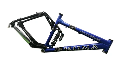 Juego de cuadro de aluminio para bicicleta de montaña KONA tubo superior tamaño 21,6 pulgadas y neumático tamaño 26 pulgadas Foto 1 de 4