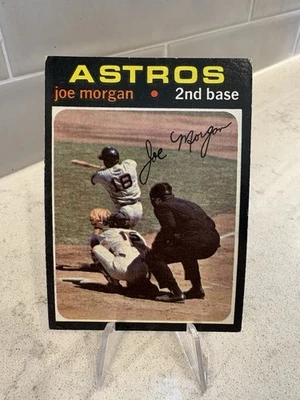 1971 TOPPS JOE MORGAN #264 ASTROS HOF - Image 1 of 2