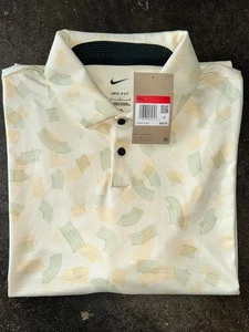 Nike Golf Tour Dri-FIT Micro Print Polo Shirt FD5739-113 Size Large New - Picture 1 of 3