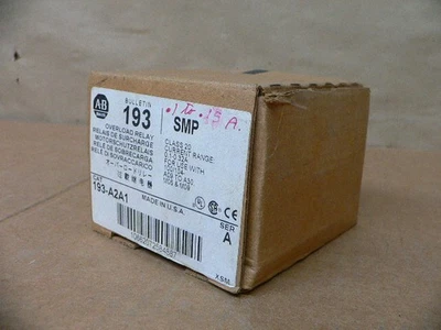 Relé de sobrecarga Allen Bradley 193-A2a1 - Imagem 1 de 3