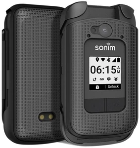 Grid Texture Slim Hard Shell Case Cover for Sonim XP3 Plus 4G (XP3900) XP3plus - Picture 1 of 37