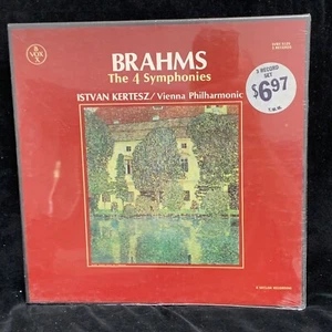 BRAHMS The Four Symphonies - KERTESZ, Vienna - VOX ST 3LP BOX SEALED - Picture 1 of 2