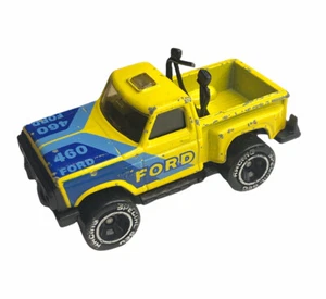 Matchbox Yellow Ford 460 Flareside Pick-Up 1982 Diecast - Picture 1 of 6