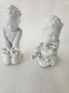 Set mit zwei Porzellanfiguren, Dänemark. - Bild 1 von 12