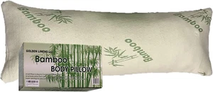 Full Body Pillow Hotel Quality Shredded Memory Foam with Removable Cover with Zi - Picture 1 of 5