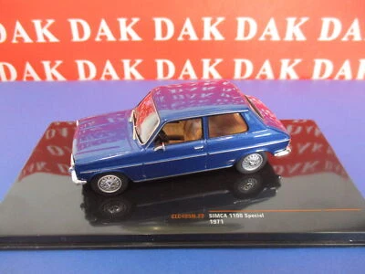 Die cast 1/43 Modellino Auto Simca 1100 Special 1971 by Ixo - Immagine 1 di 4