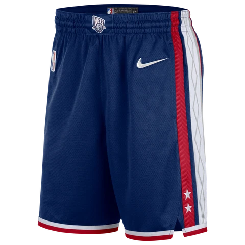 NEW Brooklyn Nets Men's Nike NBA City Edition Swingman Shorts Cover