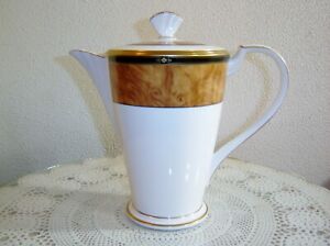 Noritake "CABOT" Bone China Coffee Pot Discontinued 2002