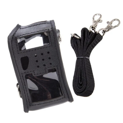 1x PU Leather Case Cover Bag For Baofeng UV5R Plus UV5RA UV5RE UV5RB UV5RC UV5RD - Image 1 of 4
