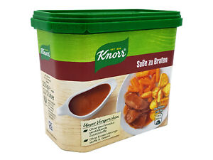 Knorr Soße zu Braten gravy sauce for roasts 2x economy packs 2.75L/0.73gal each