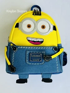 2022 Rise of Gru Otto Minions Loungefly Backpack Universal Studios Exclusive - Picture 1 of 2