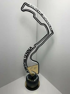 Ayrton Senna Monaco 1988 Trophy Goodyear Eagle Tyre Display Handmade Custom - Picture 1 of 6