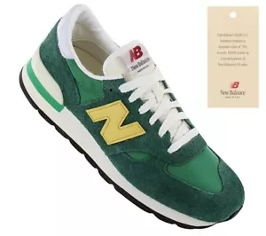 NEW New Balance 990v1 - MADE in USA - Men's Sneakers Shoes Green M990GG1 990 OR - Picture 1 of 6