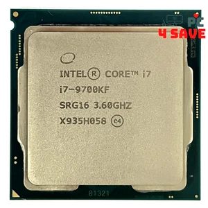9th Gen Intel Core i7-9700KF 3.6GHz (Turbo 4.9GHz) 12MB 8-Core SRFAC SRG16 CPU - Picture 1 of 1