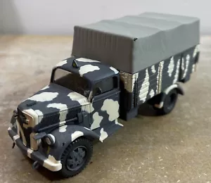 Victoria 1943 Opel Blitz Wehrmacht Canvas Truck Troop Carrier 1/43 Vitesse - Picture 1 of 7