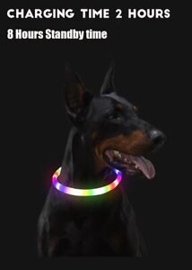 Led Light Glowing Loss Prevention LED Collar For Dogs, Pet Accessories