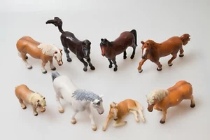 8x Schleich Pferde - AUCH ALTE Pferd Sammlung Konvolut 13204 13221 13225 13232 - Bild 1 von 9