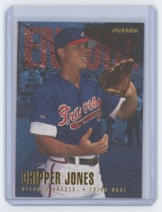 1996 Fleer Update Chipper Jones Baseball Card #U228