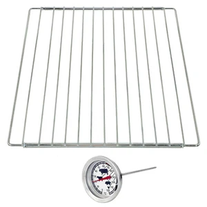 Adjustable Extendable Locking Grill Shelf for INDESIT Oven Cooker + Food Probe - Picture 1 of 12