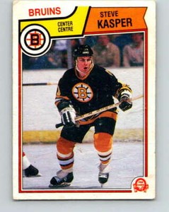 1983-84 O-Pee-Chee #50 Steve Kasper  Boston Bruins V26845