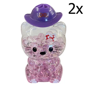 2 x PURPLE LAVENDER CAT BUBBLE AIR FRESHNER car home caravan bathroom motorhome - Picture 1 of 1