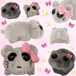 Trauriges Hamster Plüschtier 2024 Sad Hamstere Plüschtier mit Musik Spielzeug DE - Bild 1 von 16