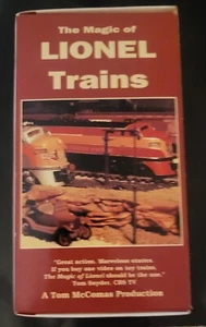 The Magic of Lionel Trains Box Set of 3 VHS TM Books Videos - Picture 1 of 10