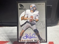 2012 Fleer Retro 1993 Sensations Brandon Weeden #RS-6 Rookie Auto RC