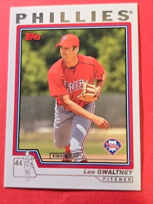 2004 Topps Traded #T179 Lee Gwaltney FY, Rookie, cd1 - Image 1 of 3