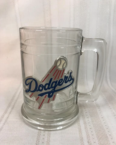 Los Angeles Dodgers Beer Mug Authentic MLB Cover