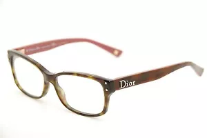 Auténtico Christian Dior CD 3202 Q29 52mm Oliva Tortuga Marrón Violeta Italia - Imagen 1 de 7