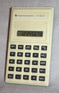 Vintage Texas Instruments TI-501 Calculator 1986, Working order - Picture 1 of 11