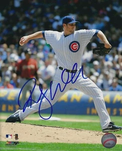 Autographed  8x10 RANDY WELLS Chicago Cubs Autographed photo - COA  - Picture 1 of 1