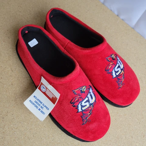 Iowa State Cyclones Slippers Size 8M Hush Puppies NCAA Cover