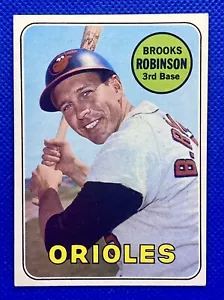 Topps Brooks Robinson 1969 #550 EX+. RC107 - Imagen 1 de 2
