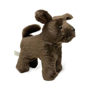 American Girl Doll Pet Dog Chocolate Brown Lab Poseable Plush BKB81 Retired 2014 - Picture 1 of 8