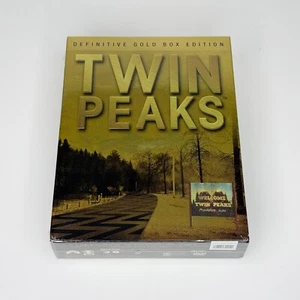 Twin Peaks: Definitive Gold Box Edition DVD Set New Sealed *Free Shipping* - Foto 1 di 3
