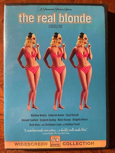 The Real Blonde (DVD, 1999) -Matthew Modine, Catherine Keener, Maxwell Caulfield - Picture 1 of 1