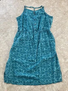 Women's KUHL Lucie Dress ~ Aqua ~ Size Small Unlined Above Knee With Pockets - Picture 1 of 24