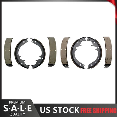 Kit de sapatas de freio a tambor dianteiro traseiro Ford Bronco 1975 1974 1973 1972-1969 - Imagem 1 de 4