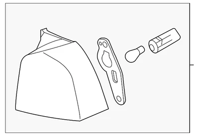 Conjunto de lámpara trasera original Volvo XC70 2014-2016 31395960 Foto 1 de 2