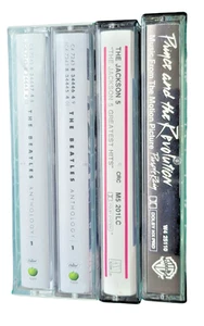 Cassette Tapes 80' Hip Hop/Rock includes Jackson 5 Prince and The Beatles lot 3 - Picture 1 of 2