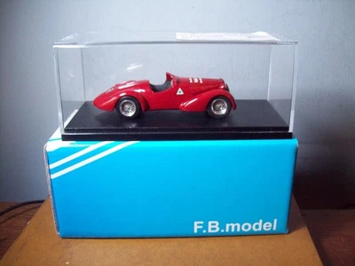 1/43 F.B. MODELO FB-87A ALFA ROMEO 6C 2300 SPIDER MILLE MIGLIA 1938 #131 RANGONI/C Foto 1 de 4