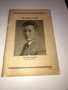 1931 Hollywood Bowl Orchestra 10th Season Brochure - Bild 1 von 6